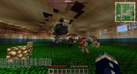 Port 80 Wither fight at the spleef arena, using only sticks.