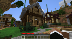 Cute lil' cottage at spawn